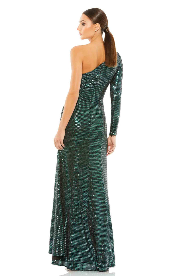 Mac Duggal 12501 Bottle-Green