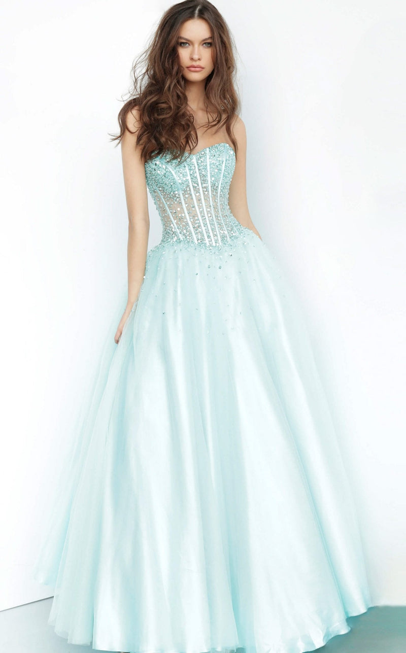 Jovani 1332BG Aqua