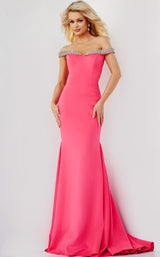 Jovani 08436 Fuchsia