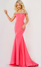 Jovani 08436 Fuchsia