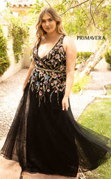 Primavera Couture 14006 Black Multi