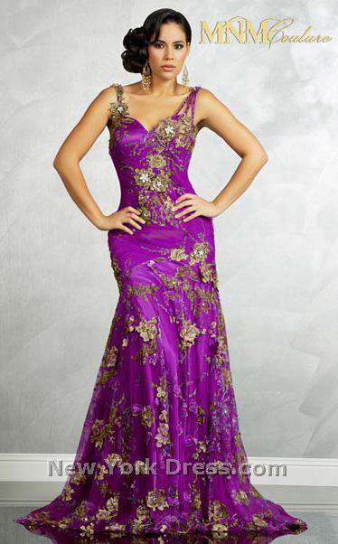 MNM Couture 6083 Purple