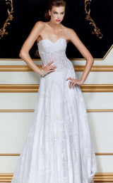 Jovani 14913BG Ivory