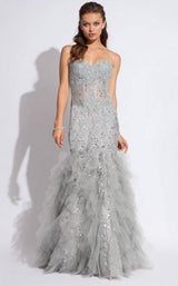 Jovani 1531BG Grey