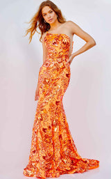 Jovani 08460 Orange