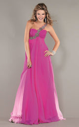 Jovani 159204 Fuchsia-Ombre