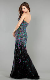 Jovani 1666BG Black Multi