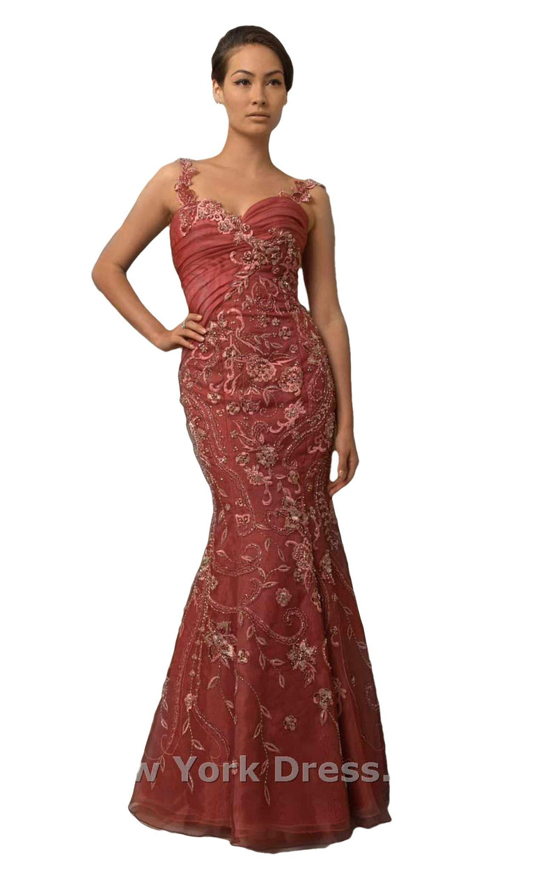 Jovani 171570BG Wine