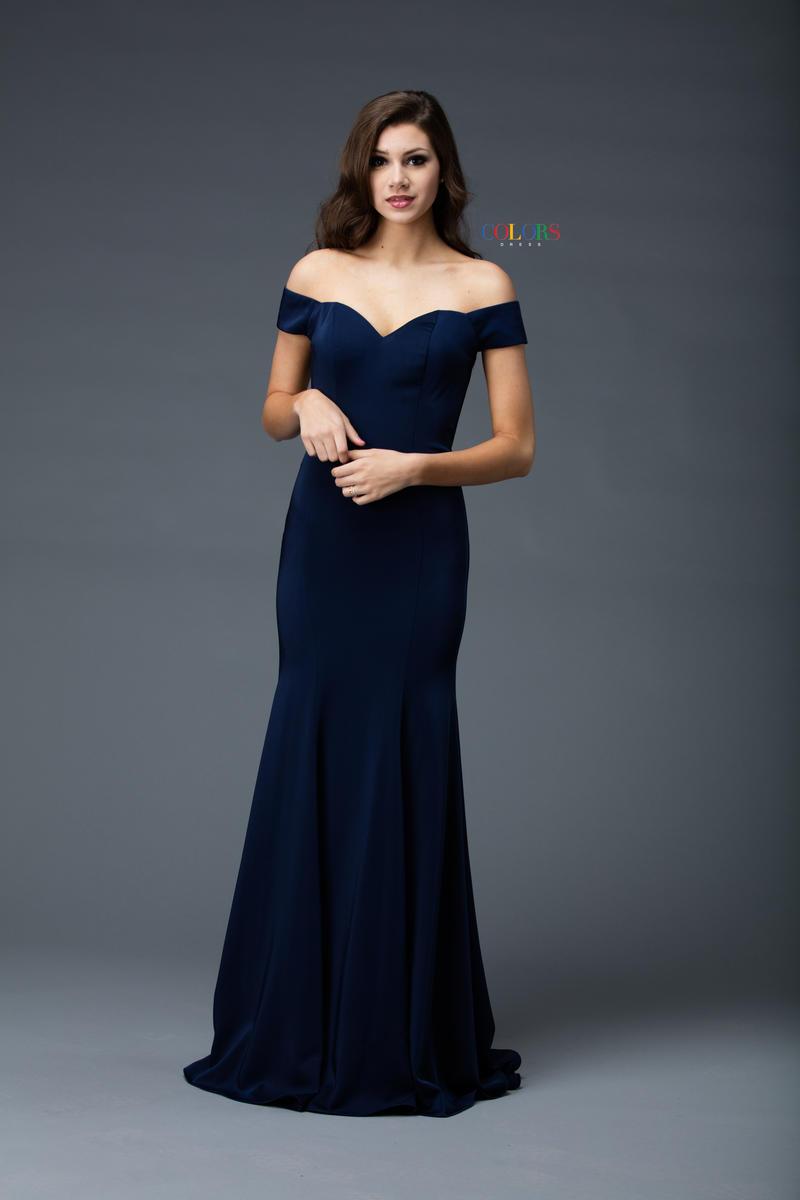 Colors Dress 1768 Navy