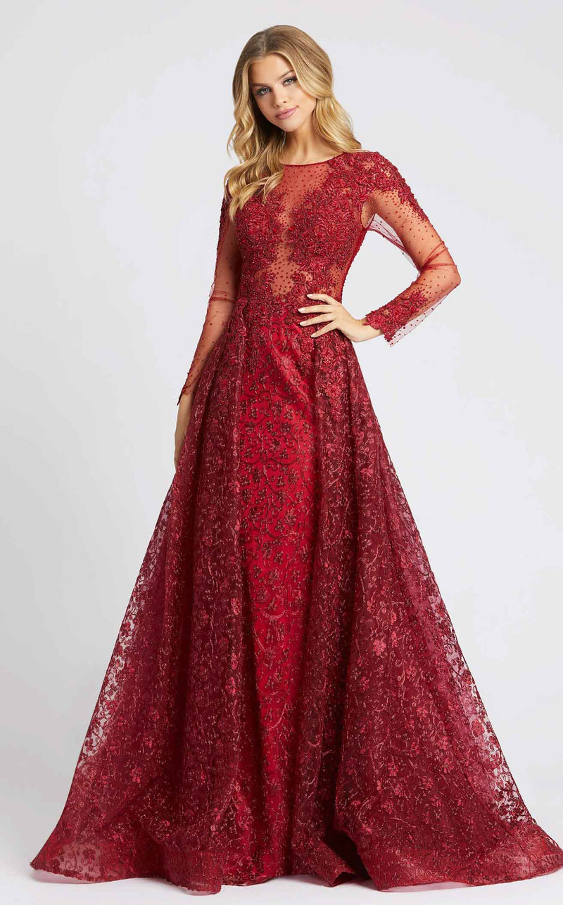 Mac Duggal 20100 Burgundy