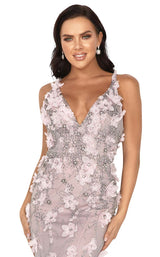 Terani 2011P1472 Silver/Blush