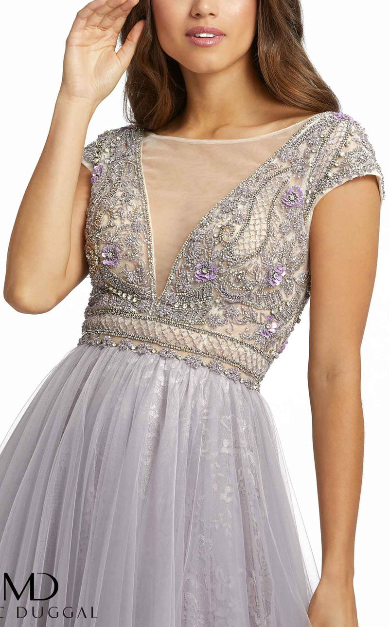 Mac Duggal 20133D Lavender