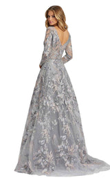 Mac Duggal 20214D Gray-Multi