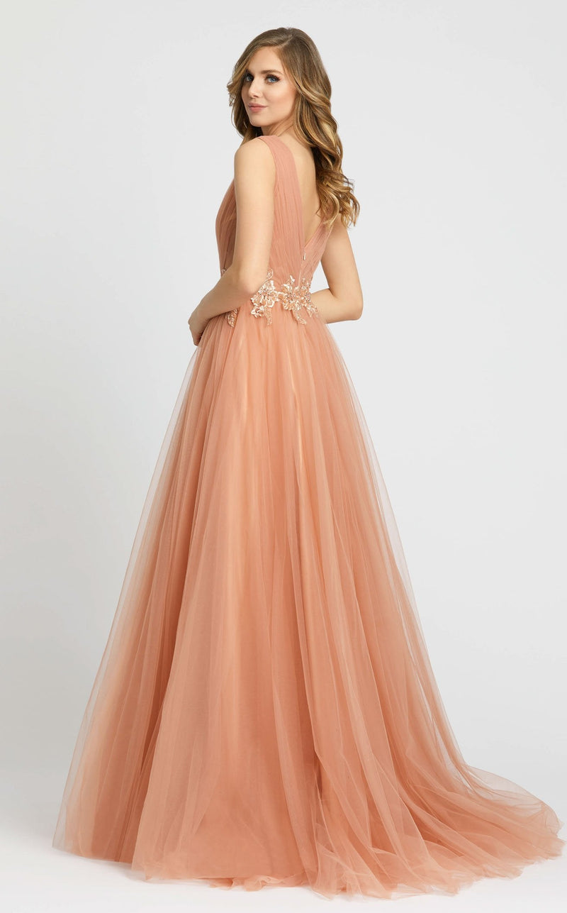 Mac Duggal 20225 Apricot