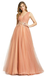 Mac Duggal 20225D Apricot