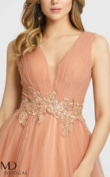 Mac Duggal 20225D Apricot