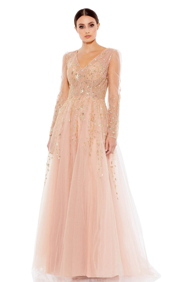 Mac Duggal 20295 Pink/Champagne