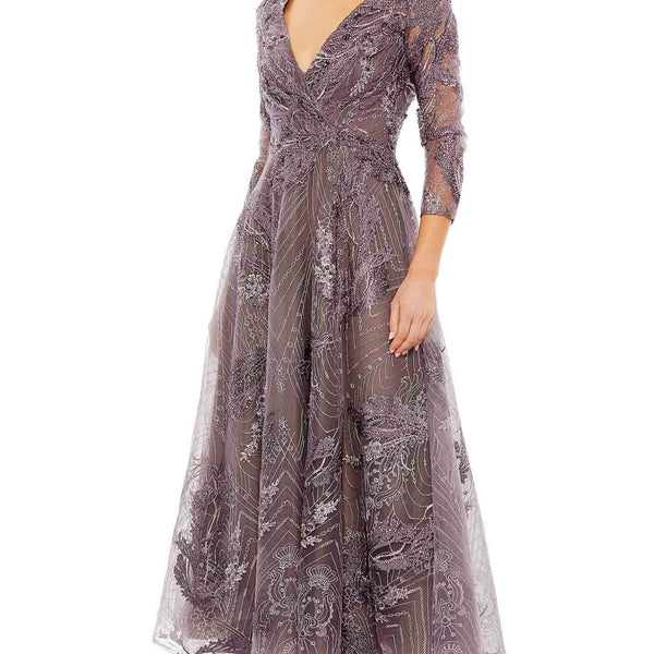 Aubergine Mother of the Bride Dresses