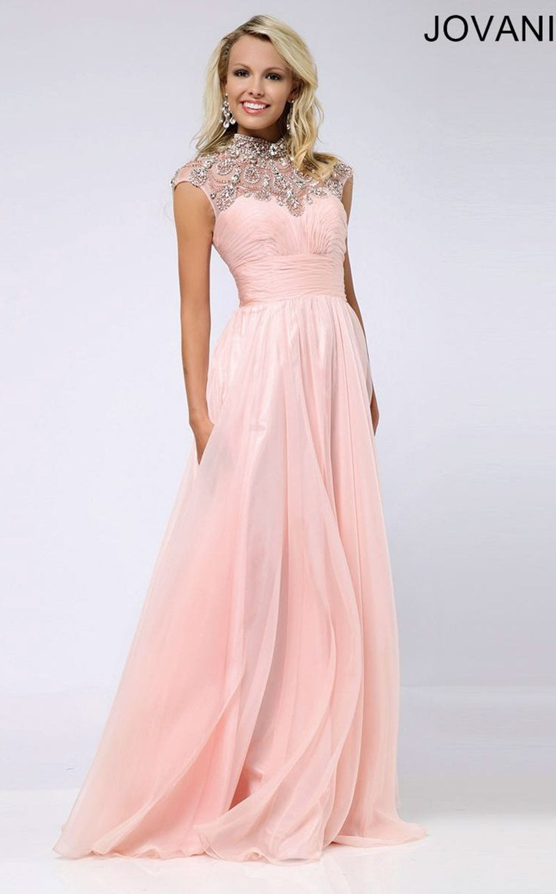 Jovani 20640BG Pink