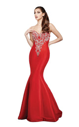 Jovani 20890BG Red