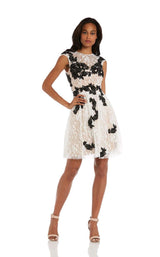 Jovani 20974 Ivory/Black