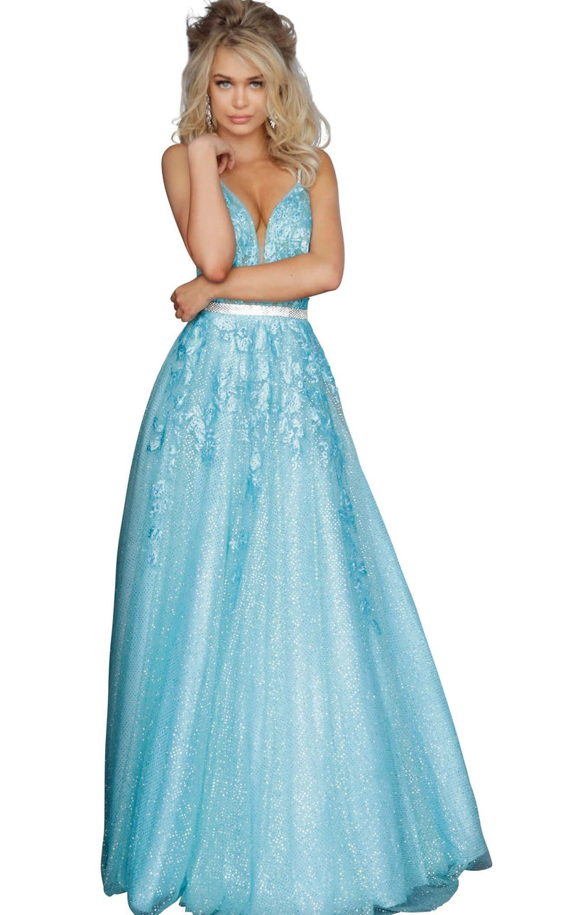 Jovani 2098 Light Blue