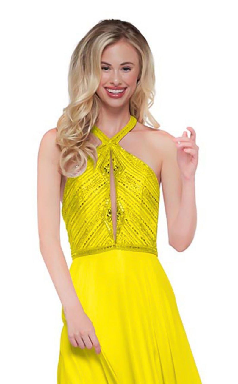 Colors Dress 2124 Yellow