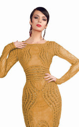 MNM Couture 2257A Gold