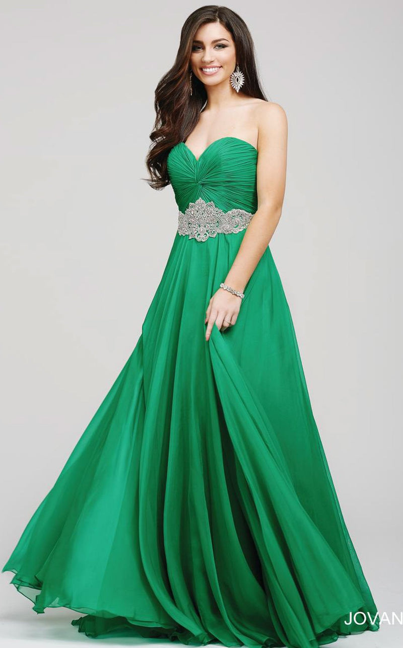 Jovani 22650BG Emerald