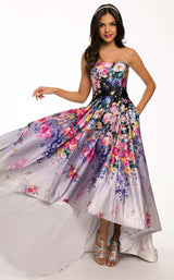 Jovani 22736BG Print