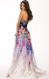 Jovani 22736BG Print