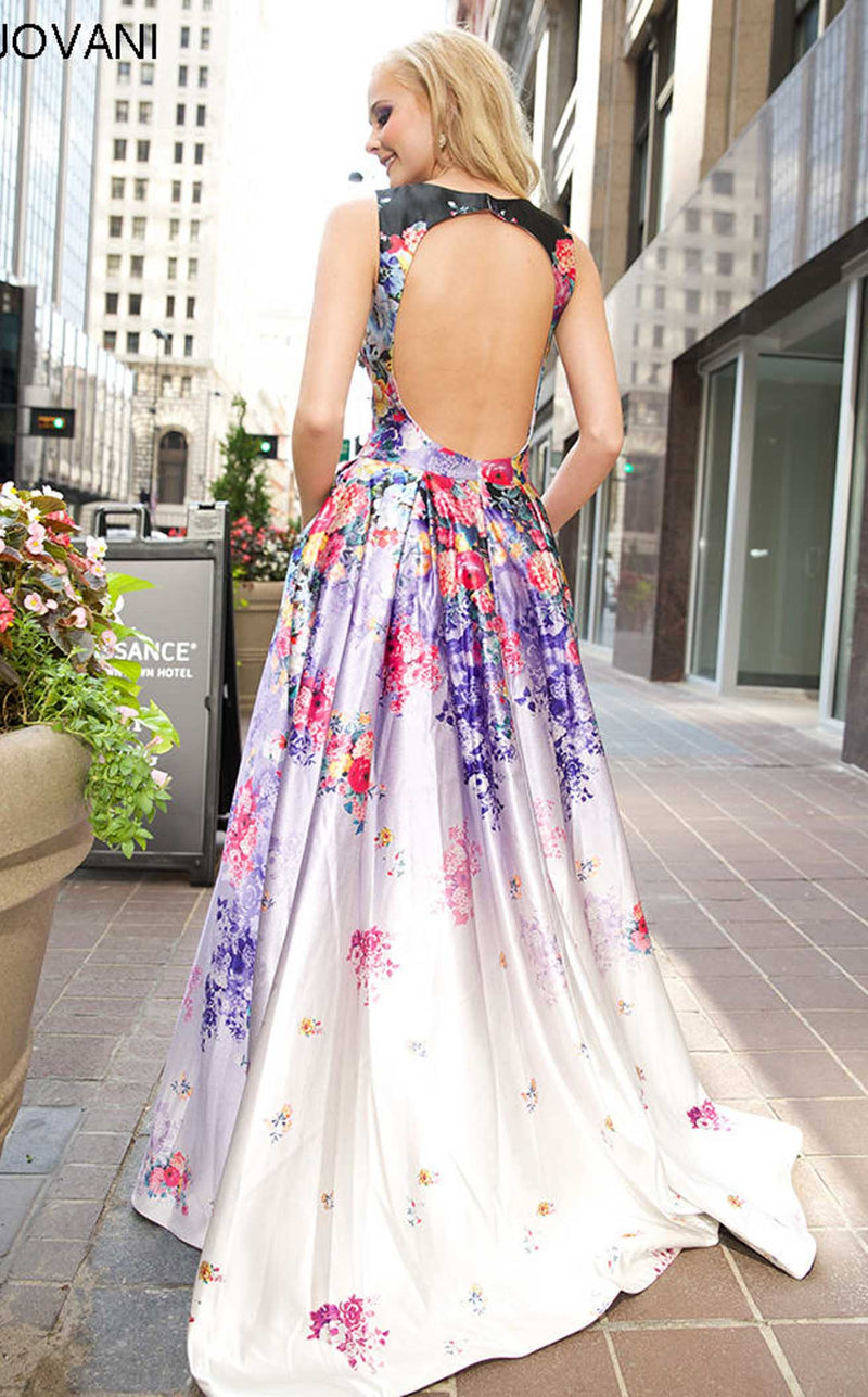 Jovani 22753BG Print