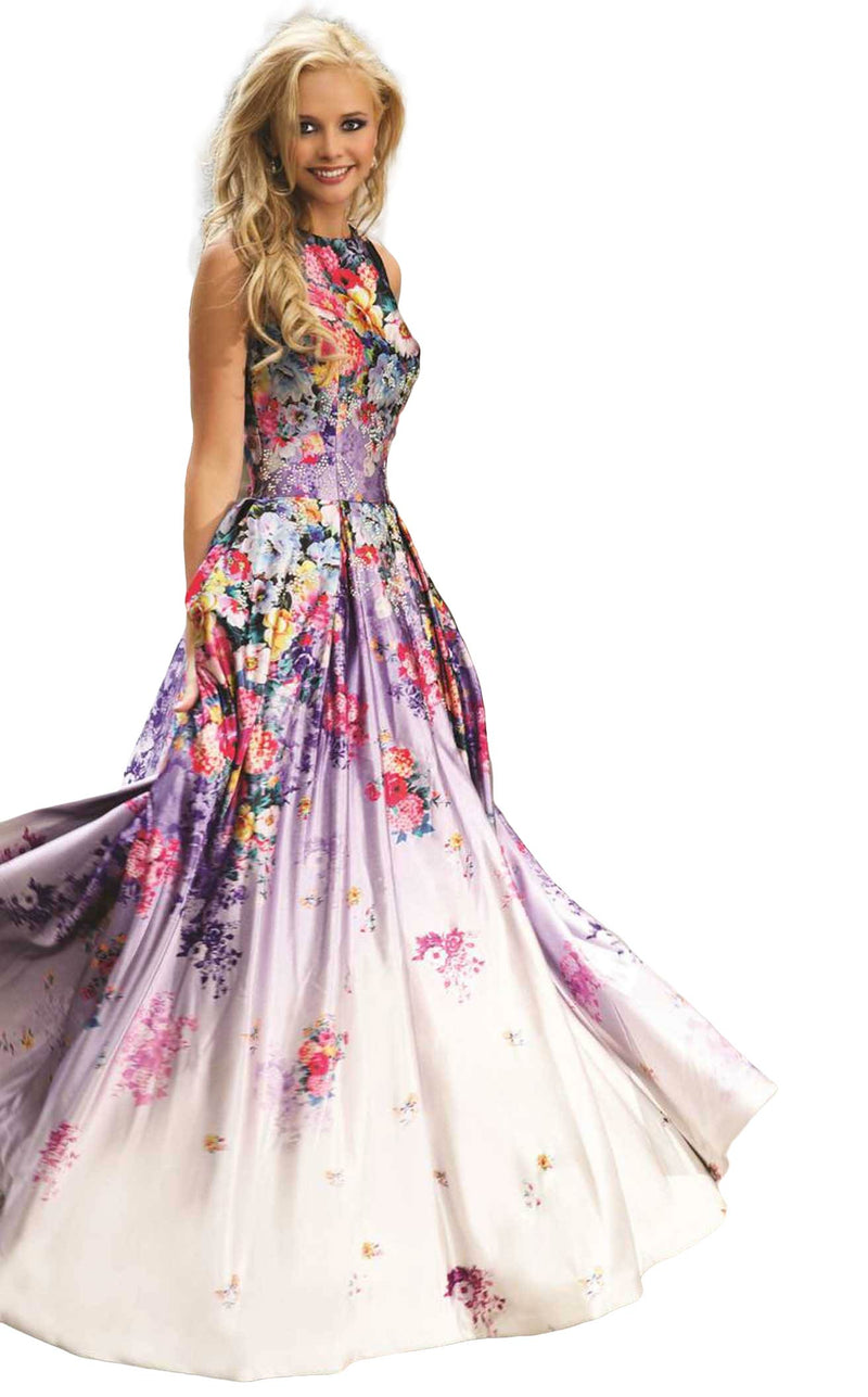 Jovani 22753BG Print