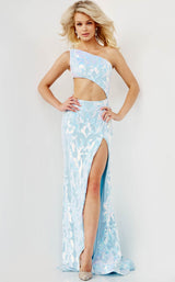 Jovani 22853 Light Blue