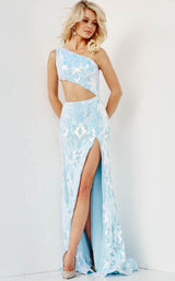 Jovani 22853 Light Blue