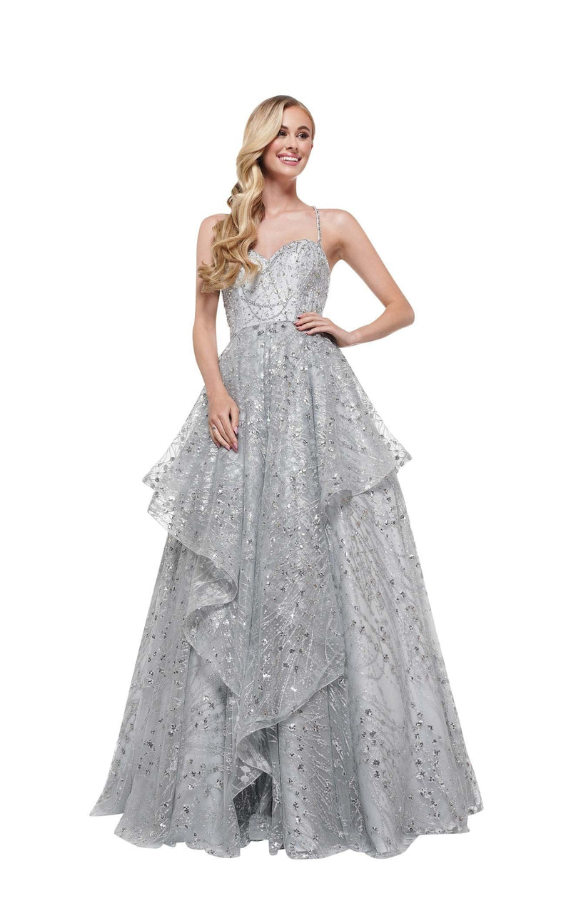 Colors Dress 2289 Dress Silver