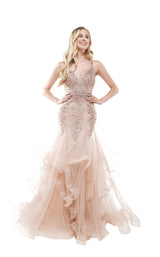 Colors Dress 2301 Dress Rose-Gold