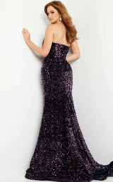 Jovani 23387 Dress Navy-Purple