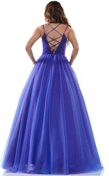 Colors Dress 2382 Royal/Purple