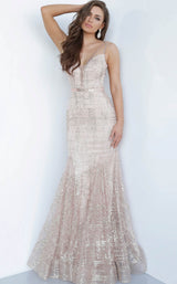 Jovani 2388bg Champagne-Blush