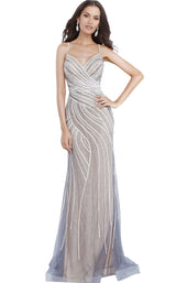 Jovani 2408 Grey-Nude