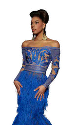 MNM Couture 2456 Blue