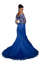 MNM Couture 2456 Blue