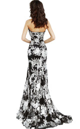 Jovani 02475 Black/Silver