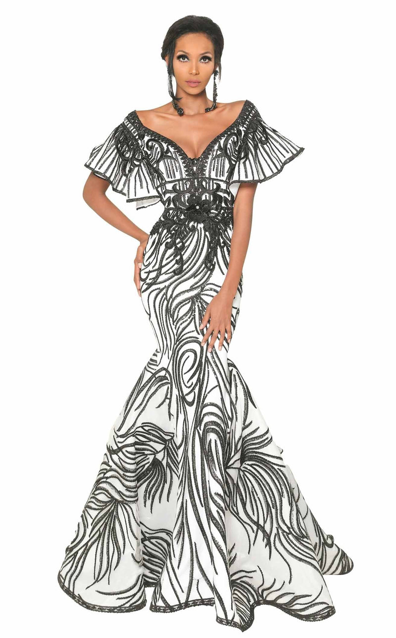 MNM Couture 2529 Black/White