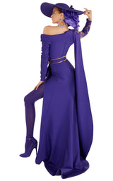 MNM Couture 2573 Purple