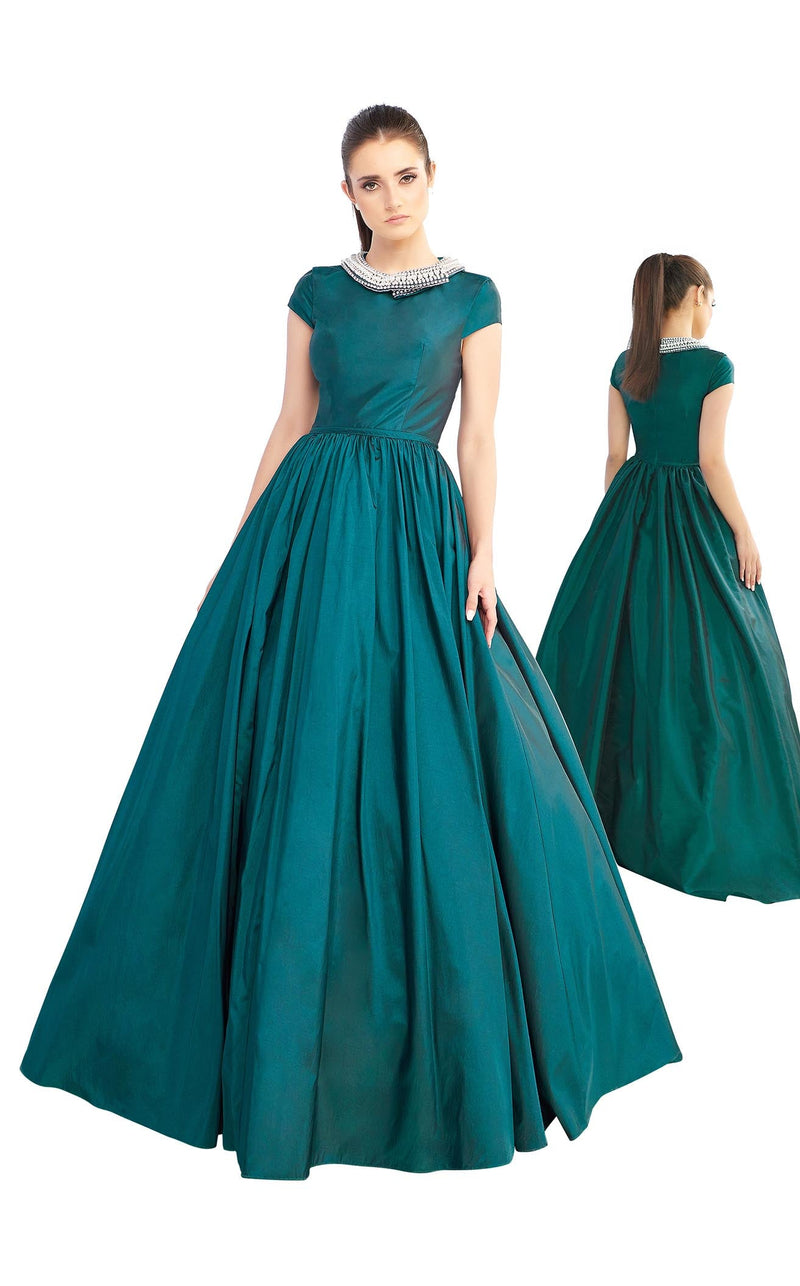 Mac Duggal 25938I Teal