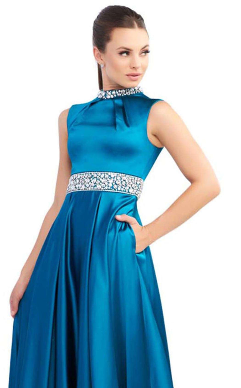 Mac Duggal 26063I Teal