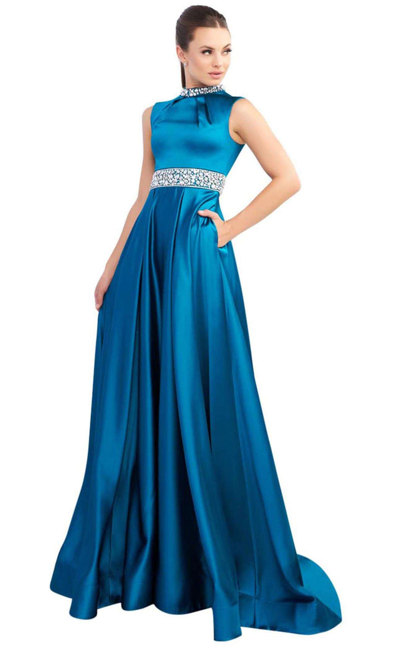 Mac Duggal 26063I Teal