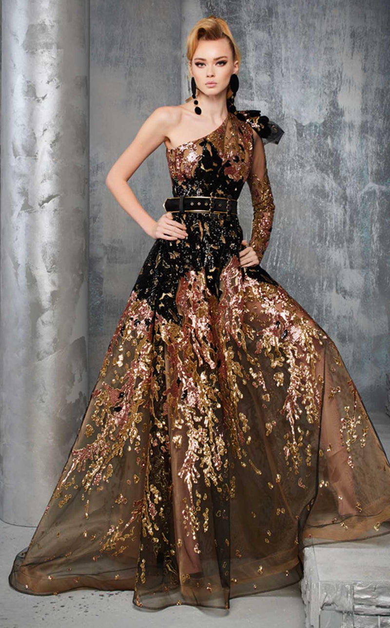 MNM Couture 2611 Black/Gold